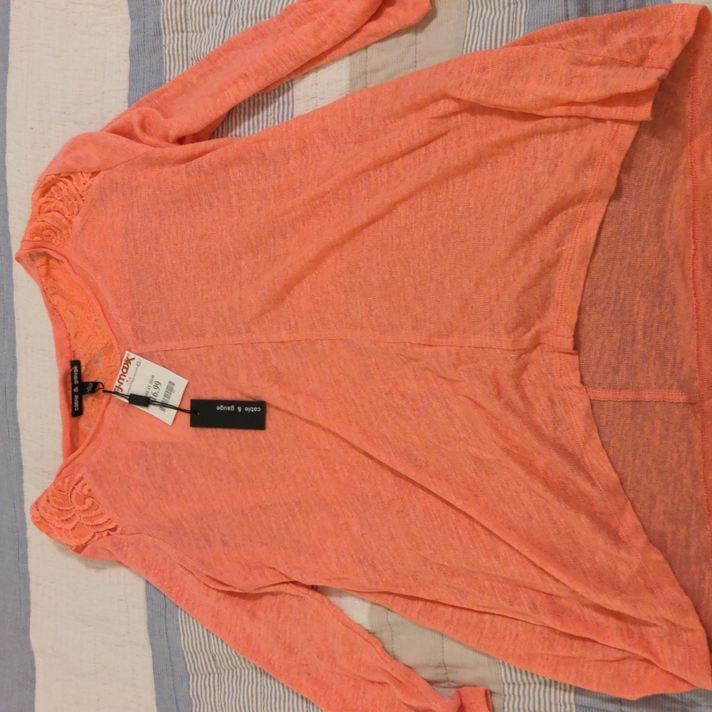 Cable and Gauge Blouse